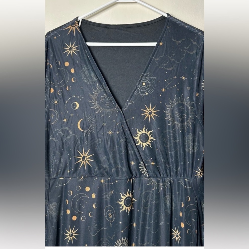 BloomChic Celestial Zodiac Midi Dress